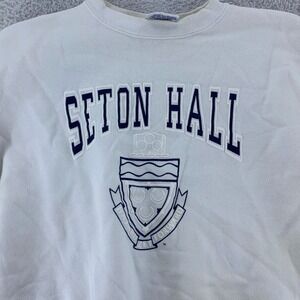 Vintage Seton Hall Pirates Sweater XL University NCAA Basketball Velva Sheen 90s